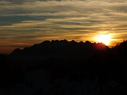 87 Il sole scende dietro il Resegone